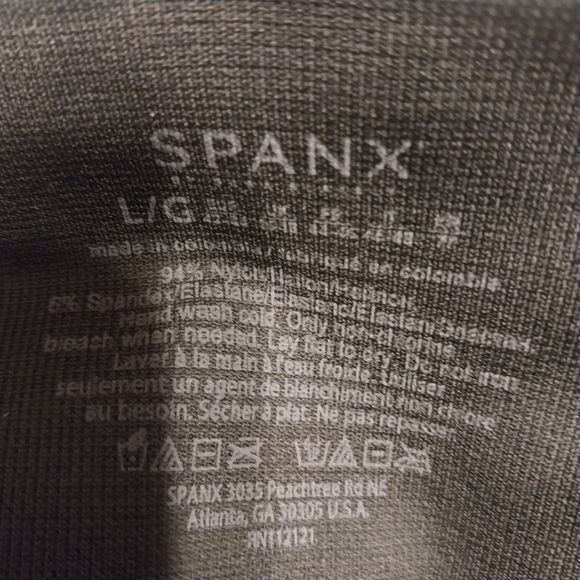 Spanx Look at Me Now Seamless Camo Leggings, Green, Size L - Picture 3 of 3